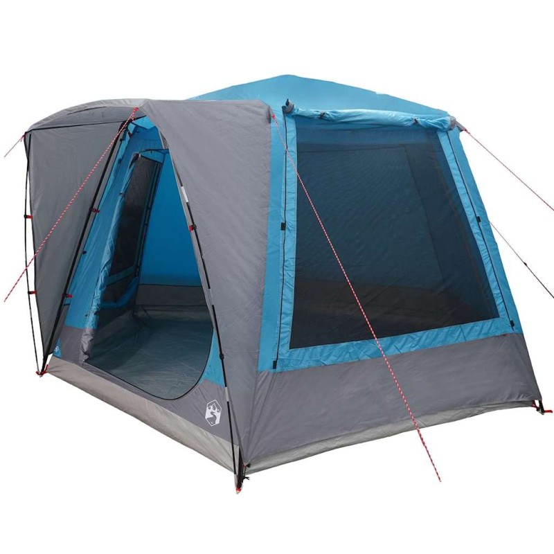 vidaXL Σκηνή Camping Καταφύγιο Μπλε 420 x 420 x 227 εκ Πολυεστέρας
