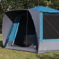 vidaXL Σκηνή Camping Καταφύγιο Μπλε 420 x 420 x 227 εκ Πολυεστέρας