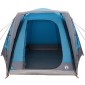 vidaXL Σκηνή Camping Καταφύγιο Μπλε 420 x 420 x 227 εκ Πολυεστέρας
