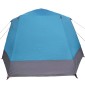 vidaXL Σκηνή Camping Καταφύγιο Μπλε 420 x 420 x 227 εκ Πολυεστέρας