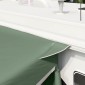 vidaXL Σκηνή για πόρτ μπαγκάζ άτομο 285 x 255 x 245 cm Πράσινο ταφτάς