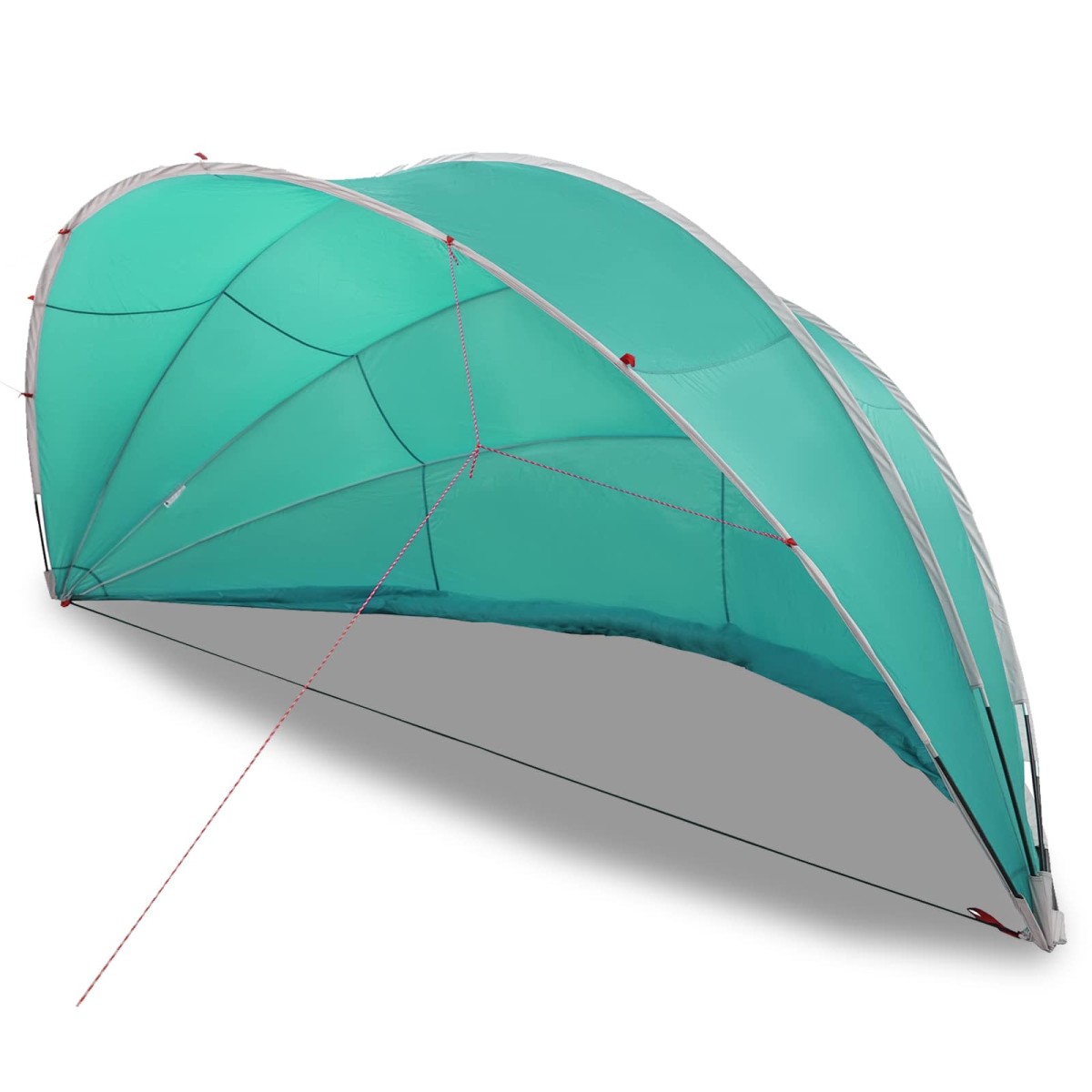 vidaXL Θόλος πισίνας 430 x 430 x 210 εκ. Θαλασσί