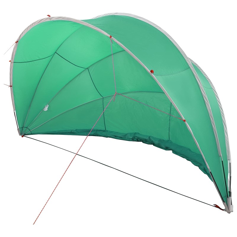 vidaXL Θόλος πισίνας 500 x 500 x 236 εκ. Θαλασσί