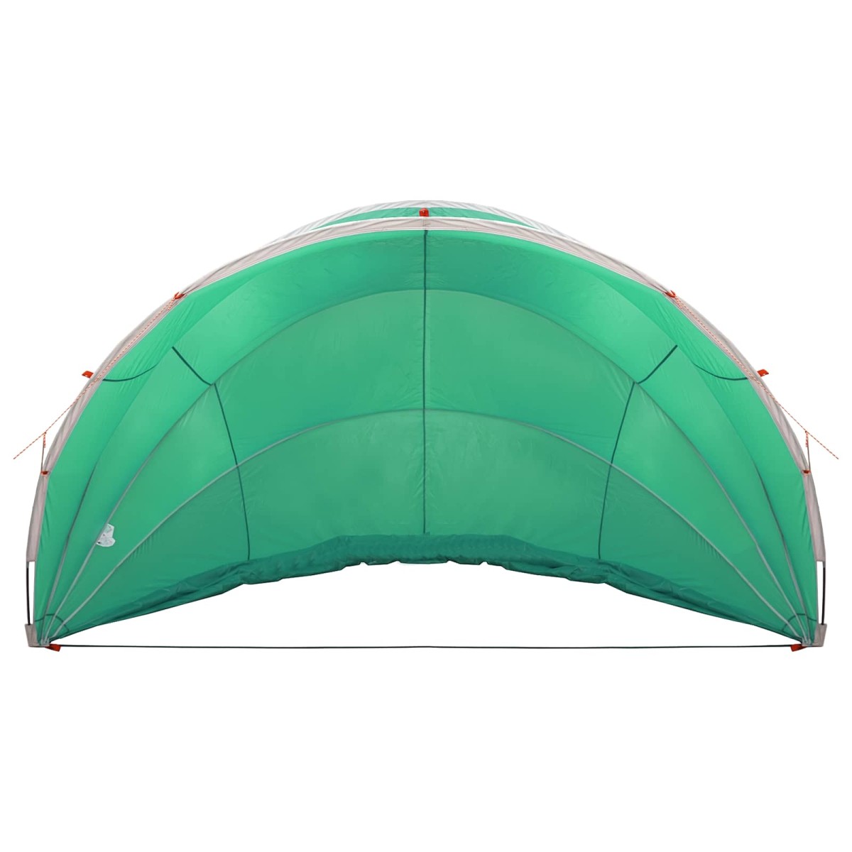vidaXL Θόλος πισίνας 500 x 500 x 236 εκ. Θαλασσί