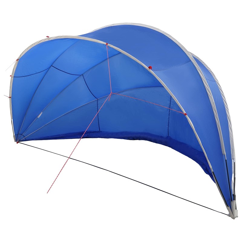 vidaXL Θόλος πισίνας 546 x 516 x 250 εκ. Αζούρ Μπλε