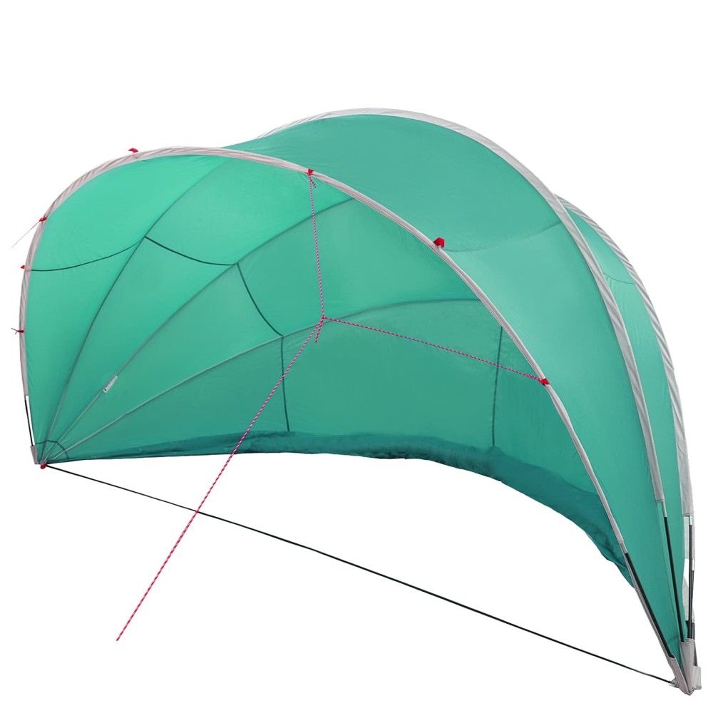 vidaXL Θόλος πισίνας 546 x 516 x 250 εκ. Θαλασσί