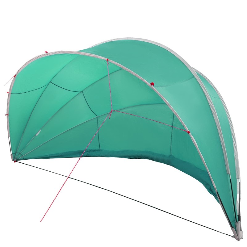 vidaXL Θόλος πισίνας 546 x 516 x 250 εκ. Θαλασσί