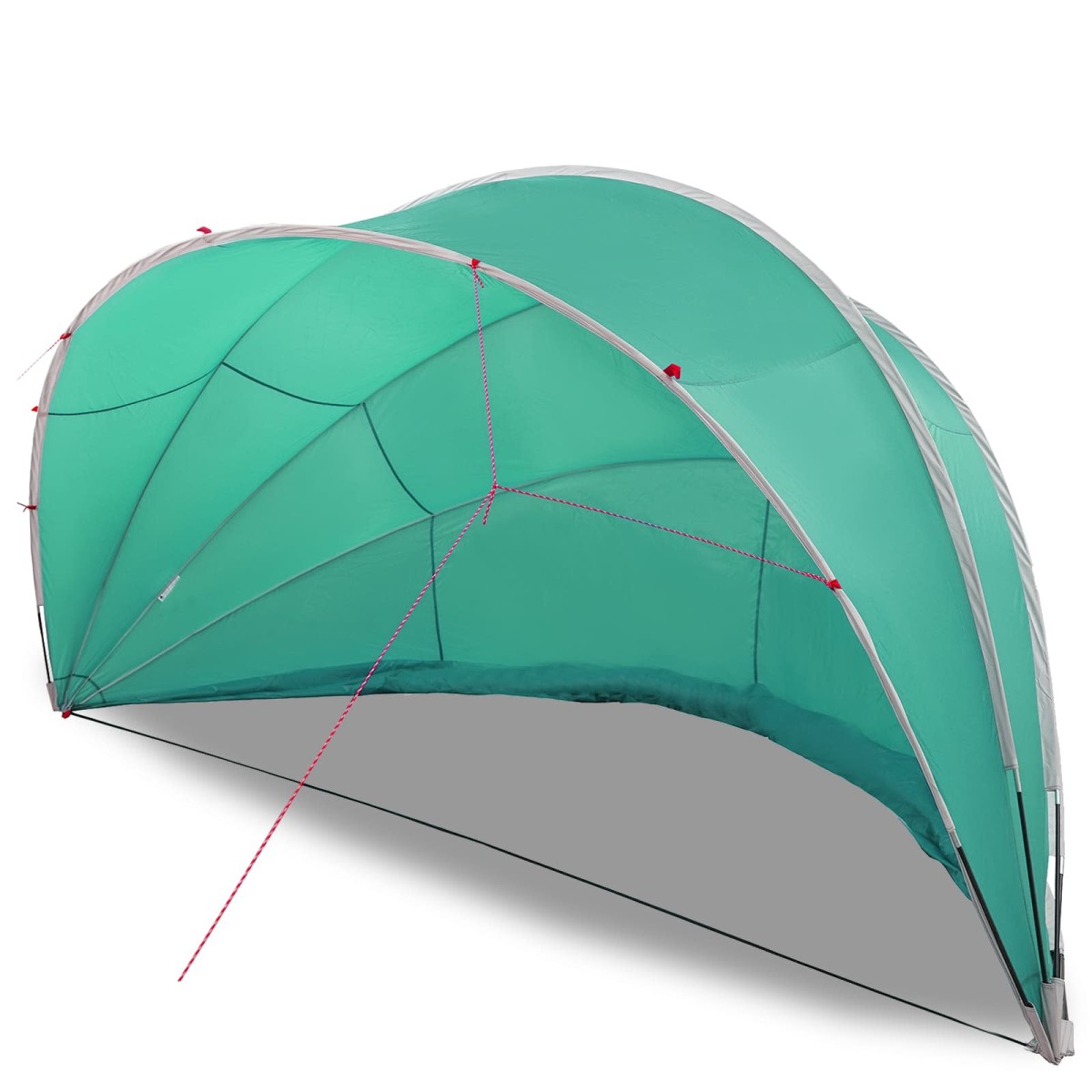 vidaXL Θόλος πισίνας 546 x 516 x 250 εκ. Θαλασσί