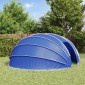 vidaXL Σκηνή πισίνας τύπου θόλου 538 x 440 x 204 εκ. Αζούρ Μπλε