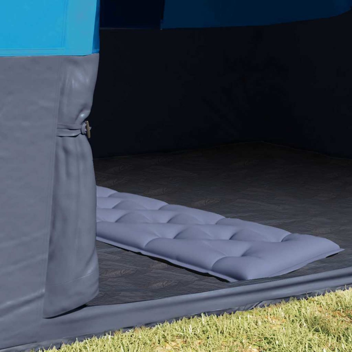 vidaXL Εσωτερική σκηνή με στέγη Μπλε 280 x 220 x 176 εκ. ταφτάς