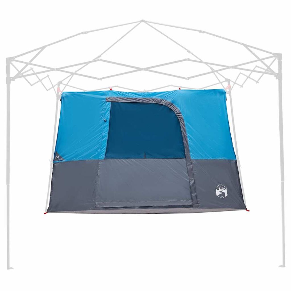 vidaXL Εσωτερική σκηνή με στέγη Μπλε 280 x 220 x 176 εκ. ταφτάς
