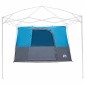 vidaXL Εσωτερική σκηνή με στέγη Μπλε 280 x 220 x 176 εκ. ταφτάς
