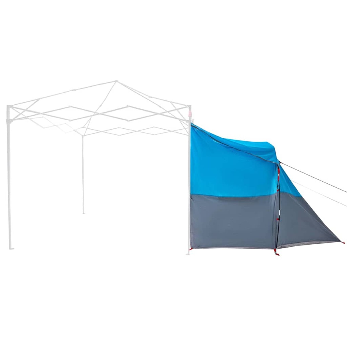vidaXL Εσωτερική σκηνή με στέγη Μπλε 280 x 220 x 176 εκ. ταφτάς