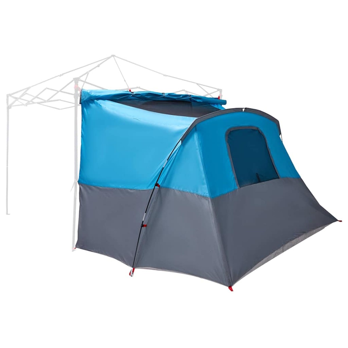vidaXL Εσωτερική σκηνή με στέγη Μπλε 280 x 220 x 176 εκ. ταφτάς