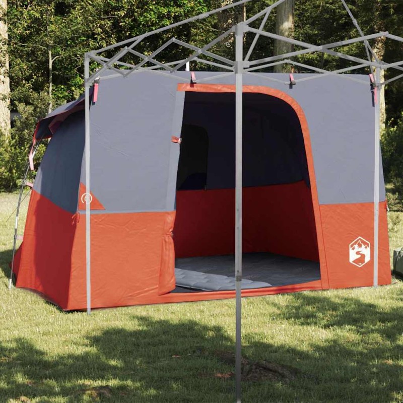 vidaXL Εσωτερική σκηνή Γκρι και Πορτοκαλί 280 x 220 x 176 εκ. ταφτάς