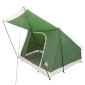 vidaXL Σκηνή Camping με στέγη Πράσινο 282 x 225 x 154 εκ ταφτάς