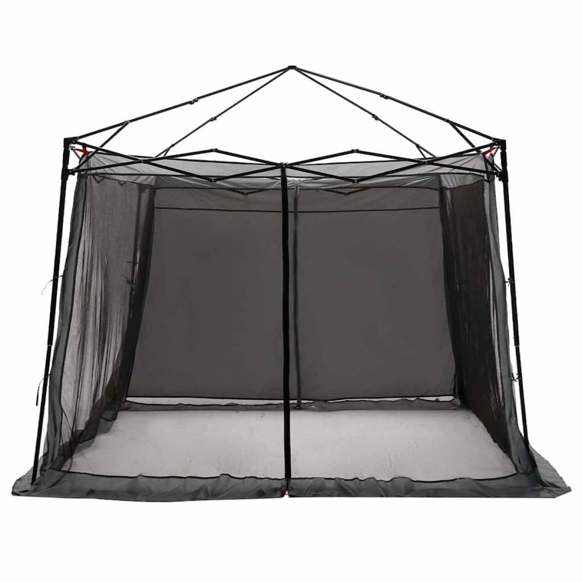 vidaXL Εσωτερική σκηνή Γκρι και Πορτοκαλί 303 x 303 x 196 εκ. ταφτάς