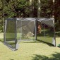 vidaXL Εσωτερική σκηνή Γκρι και Πορτοκαλί 303 x 303 x 196 εκ. ταφτάς