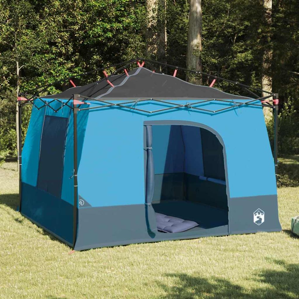 vidaXL Εσωτερική σκηνή με στέγη Μπλε 290 x 288 x 234 εκ. ταφτάς