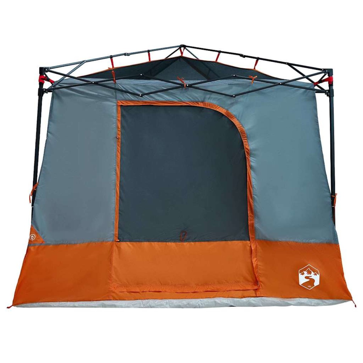 vidaXL Εσωτερική σκηνή Γκρι και Πορτοκαλί 290 x 288 x 234 εκ. ταφτάς