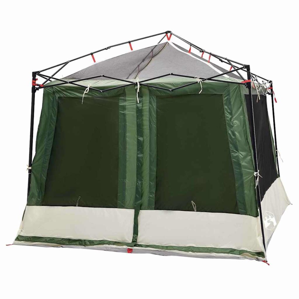 vidaXL Εσωτερική σκηνή με στέγη Πράσινο 291 x 291 x 240 εκ. ταφτάς