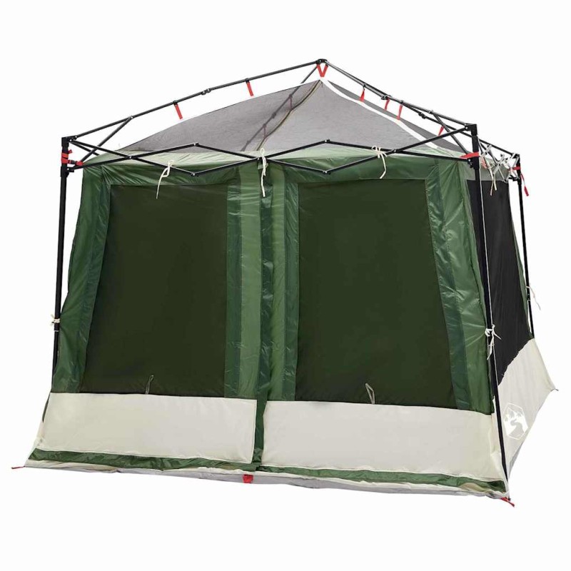 vidaXL Εσωτερική σκηνή με στέγη Πράσινο 291 x 291 x 240 εκ. ταφτάς