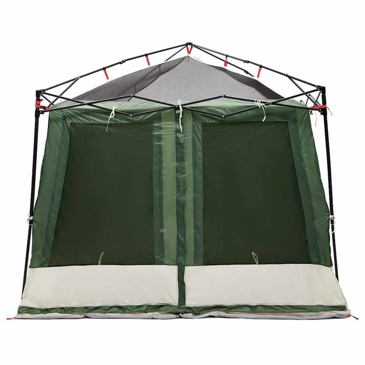 vidaXL Εσωτερική σκηνή με στέγη Πράσινο 291 x 291 x 240 εκ. ταφτάς
