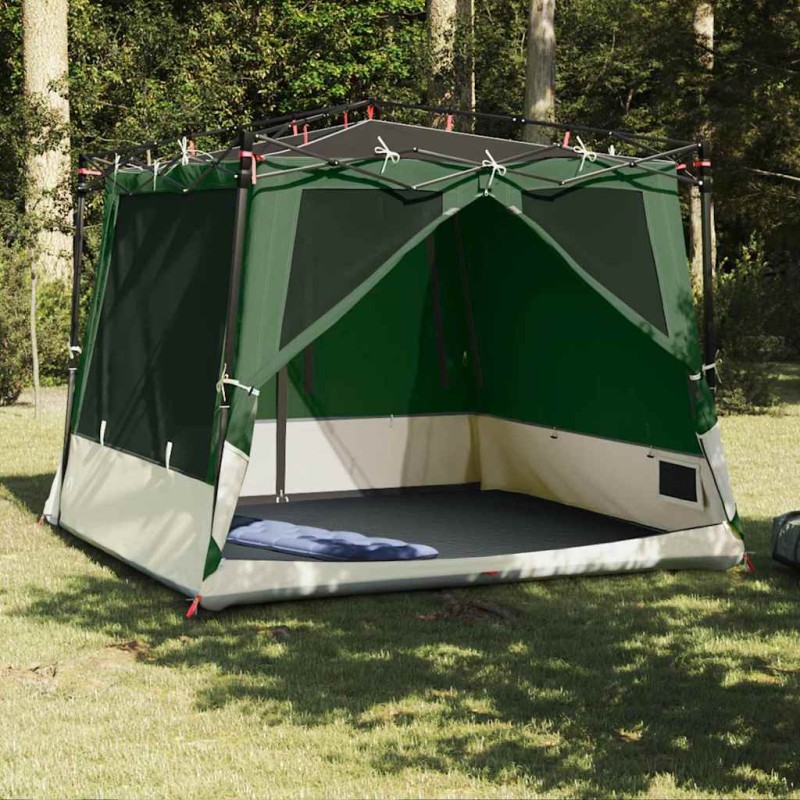 vidaXL Εσωτερική σκηνή με στέγη Πράσινο 291 x 291 x 240 εκ. ταφτάς