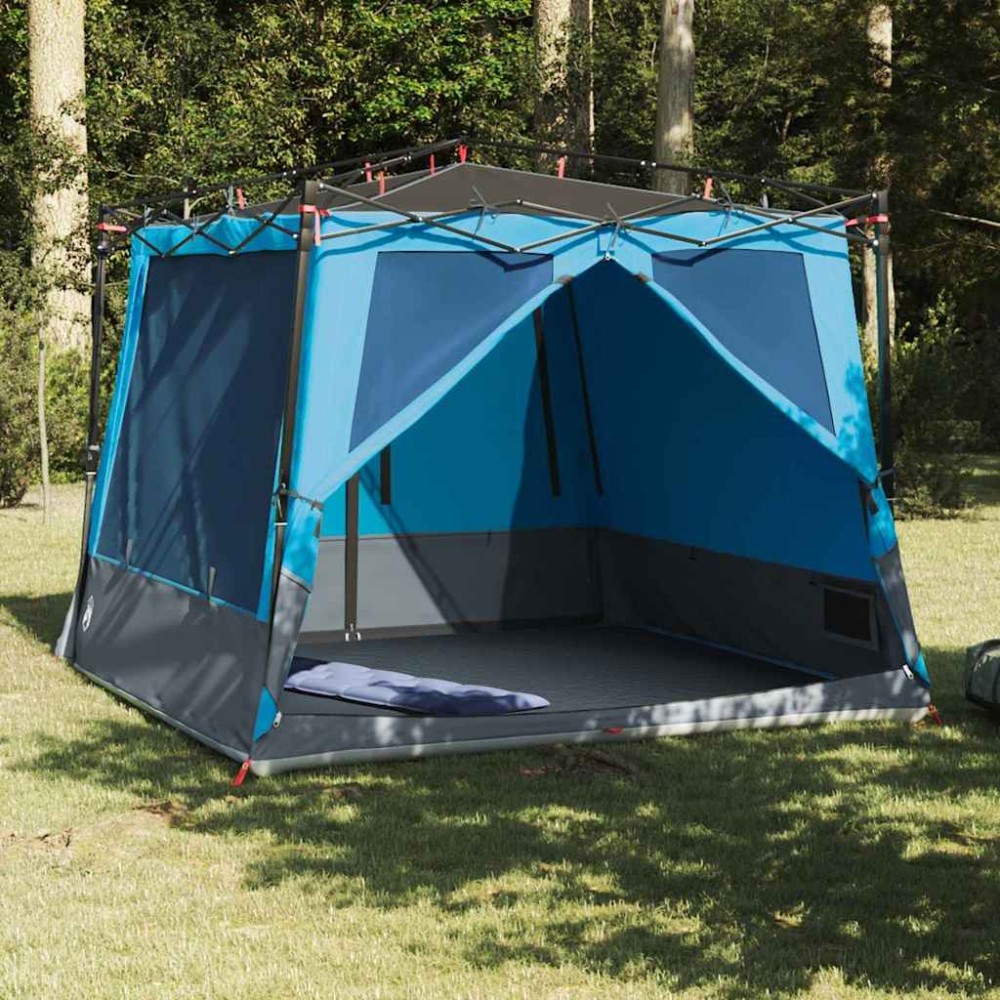vidaXL Εσωτερική σκηνή με στέγη Μπλε 291 x 291 x 240 εκ. ταφτάς