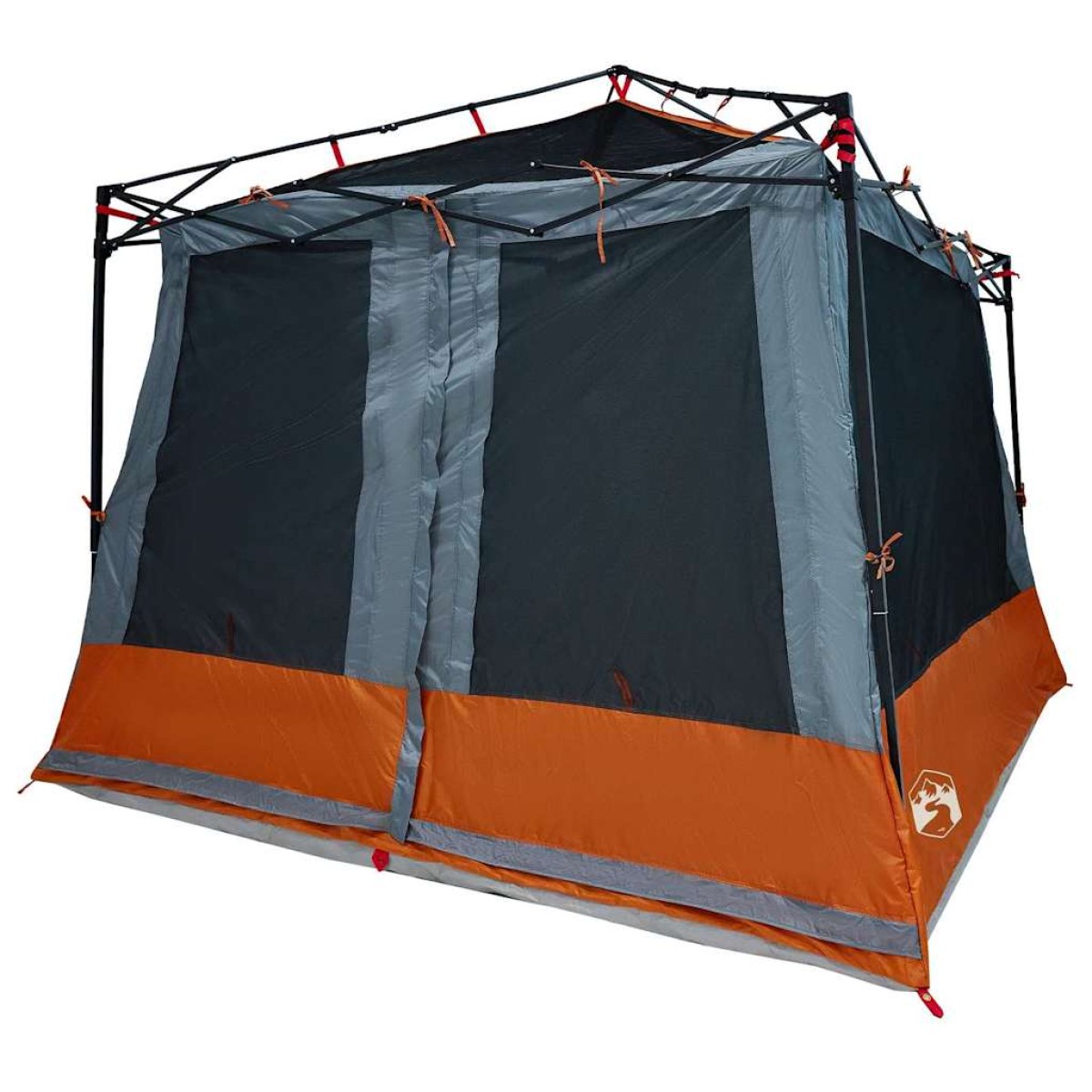 vidaXL Εσωτερική σκηνή Γκρι και Πορτοκαλί 291 x 291 x 240 εκ. ταφτάς