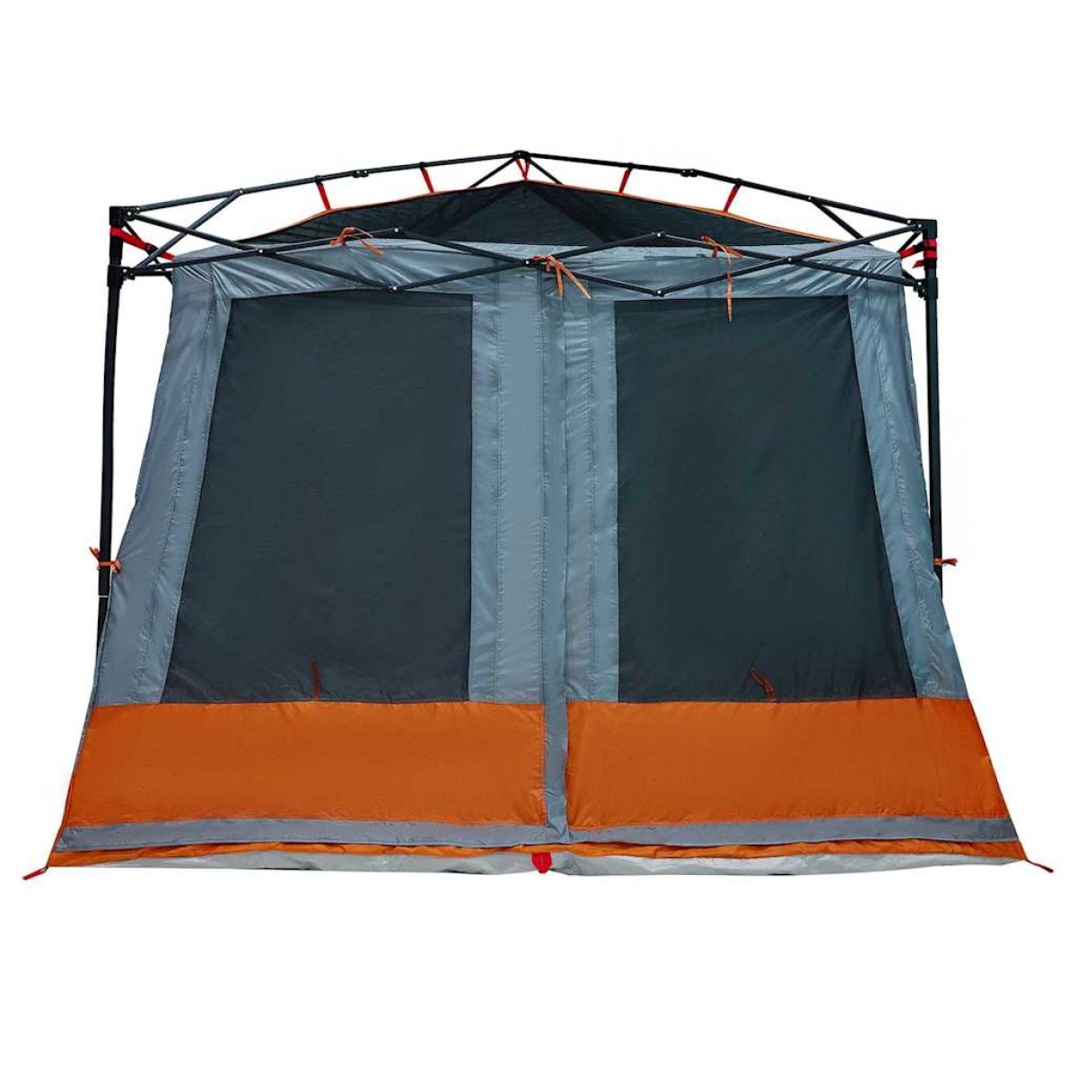 vidaXL Εσωτερική σκηνή Γκρι και Πορτοκαλί 291 x 291 x 240 εκ. ταφτάς