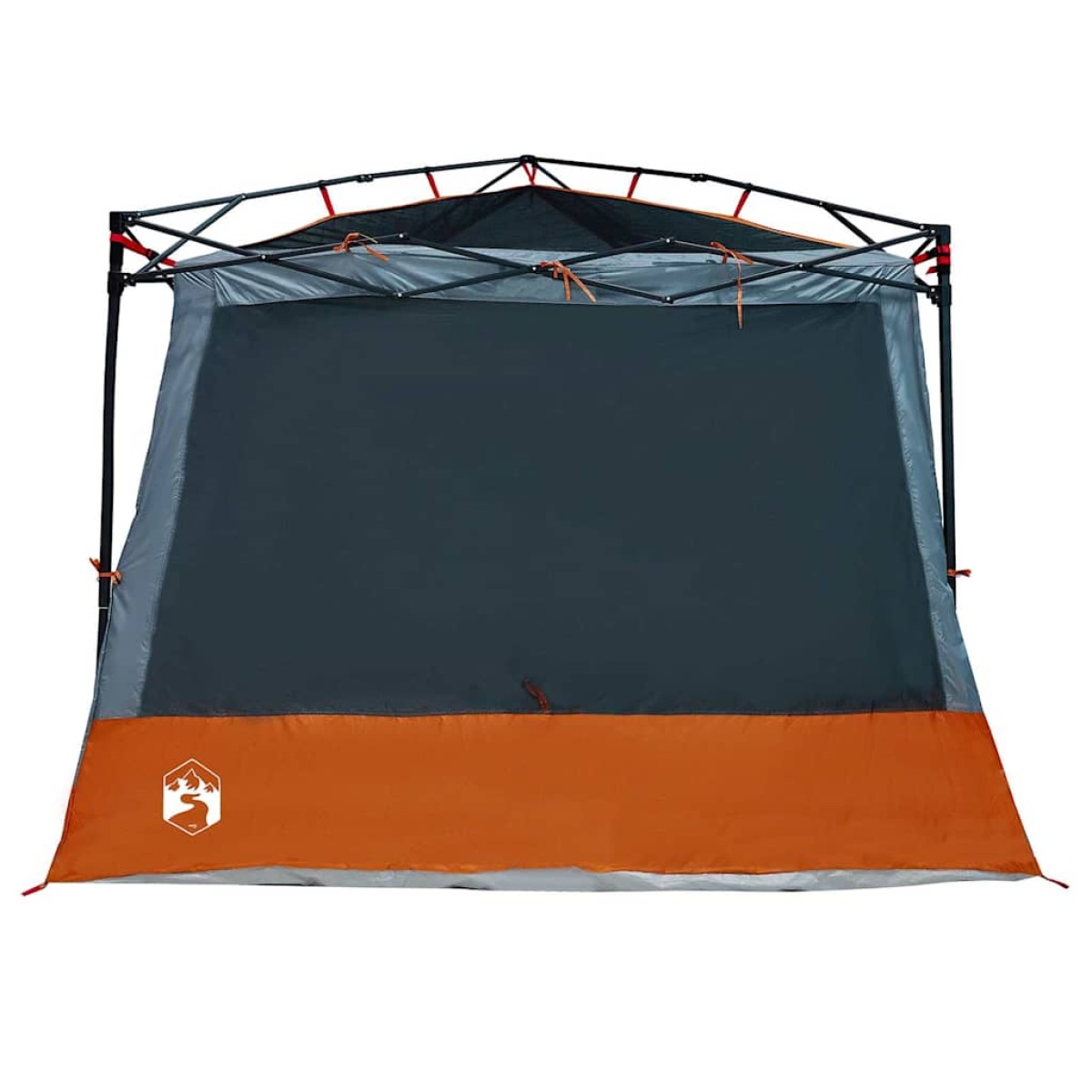 vidaXL Εσωτερική σκηνή Γκρι και Πορτοκαλί 291 x 291 x 240 εκ. ταφτάς