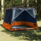 vidaXL Εσωτερική σκηνή Γκρι και Πορτοκαλί 291 x 291 x 240 εκ. ταφτάς