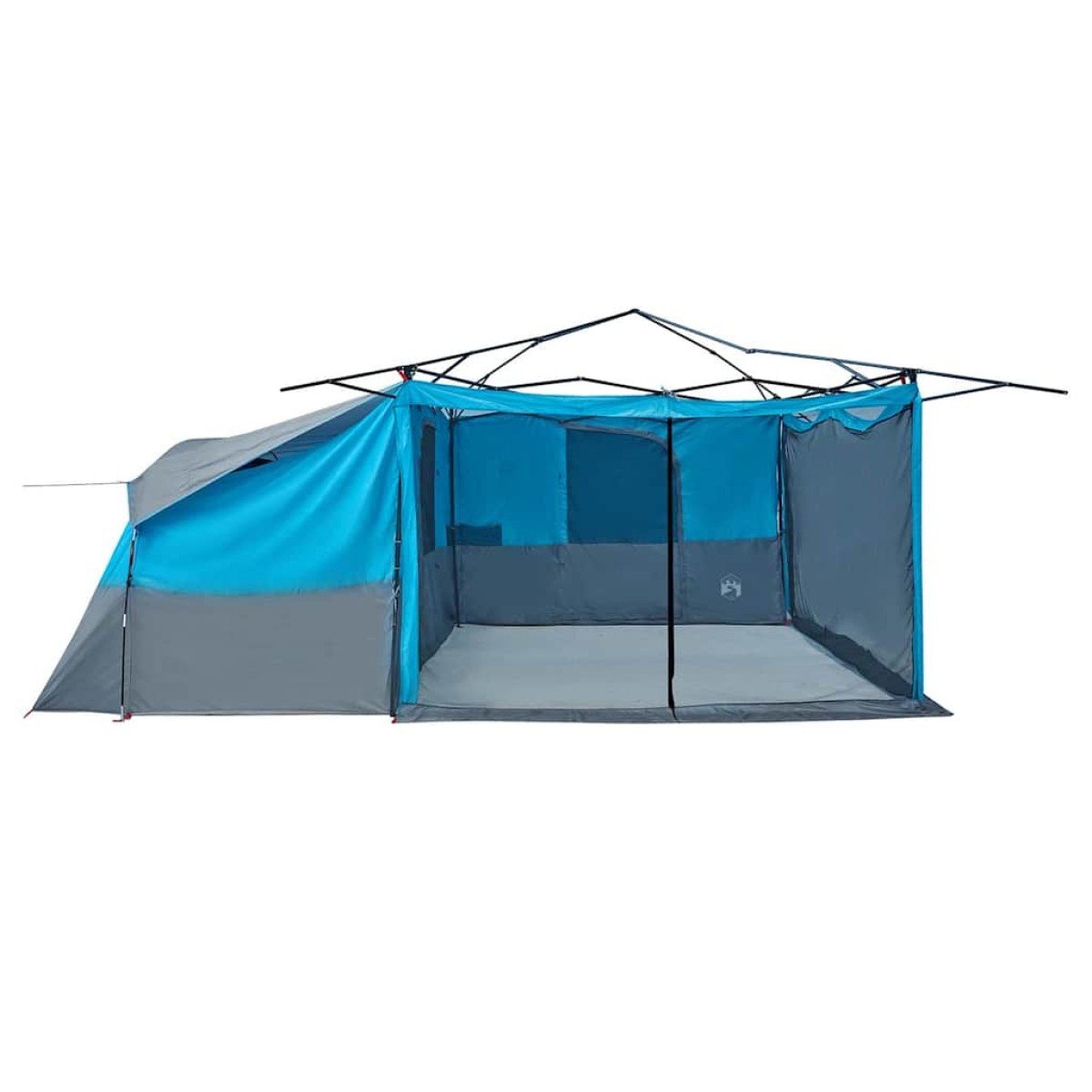 vidaXL Εσωτερική σκηνή με στέγη Μπλε 520 x 520 x 190 εκ ταφτάς