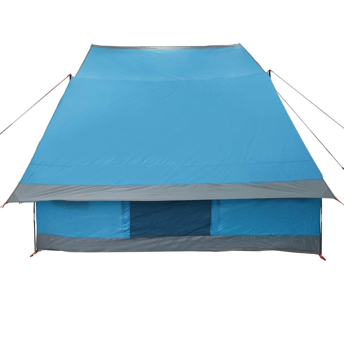 vidaXL Σκηνή Camping με στέγη Μπλε 223 x 163 x 130 εκ ταφτάς