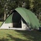 vidaXL Σκηνή Camping με στέγη Πράσινο 275 x 230 x 140 εκ. ταφτάς