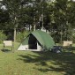 vidaXL Σκηνή Camping με στέγη Πράσινο 275 x 230 x 140 εκ. ταφτάς