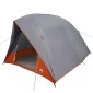 vidaXL Σκηνή Camping Γκρι και Πορτοκαλί 275 x 230 x 140 εκ. ταφτάς