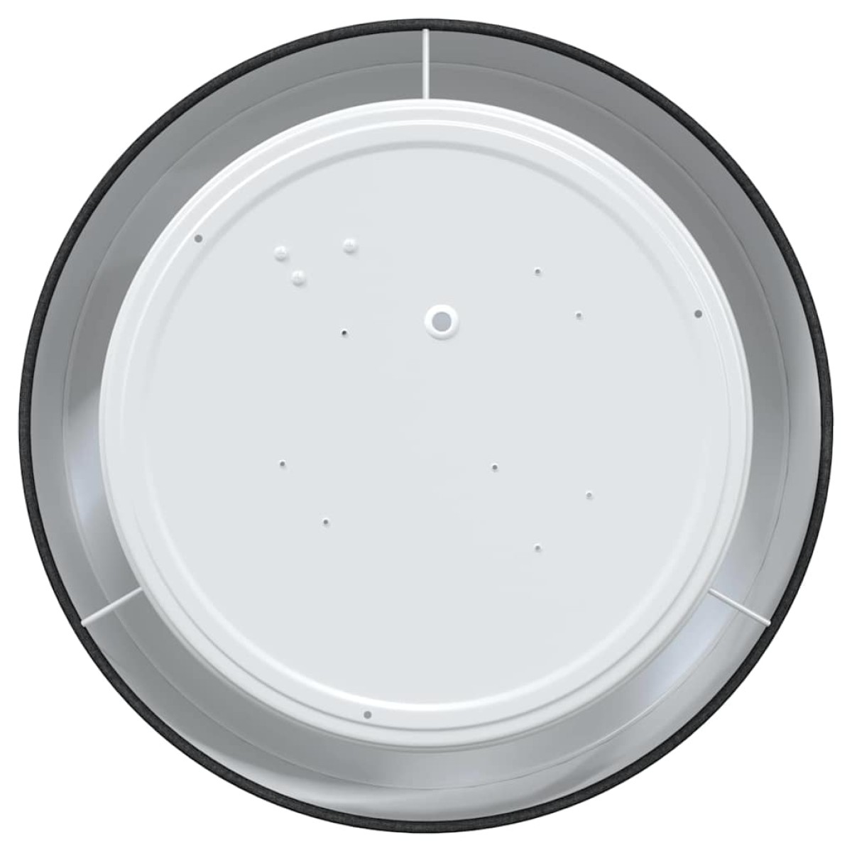vidaXL Λάμπα Οροφής με προβολείς Μαύρο 30 x 30 x 13,5 εκ ύφασμα