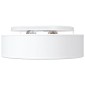 vidaXL Λάμπα Οροφής με προβολείς Λευκό 38 x 38 x 13,5 εκ ύφασμα