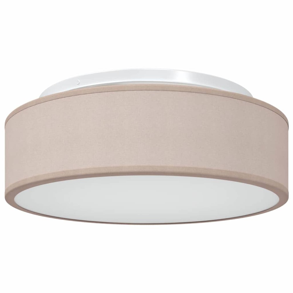 vidaXL Λάμπα Οροφής με προβολείς Taupe 38 x 38 x 13,5 εκ ύφασμα