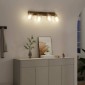 vidaXL Σποτ οροφής Μαύρο 73,5 x 13 x 26 εκ. Γυαλί και Μέταλλο