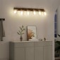 vidaXL Σποτ οροφής Μαύρο 110,5 x 13 x 26 εκ. Γυαλί και Μέταλλο