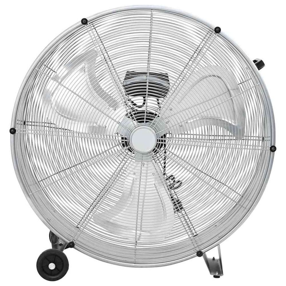 vidaXL Ανεμιστήρας τύπου τυμπάνου Ασημί 79 x 37 x 82 εκ. Αλουμίνιο