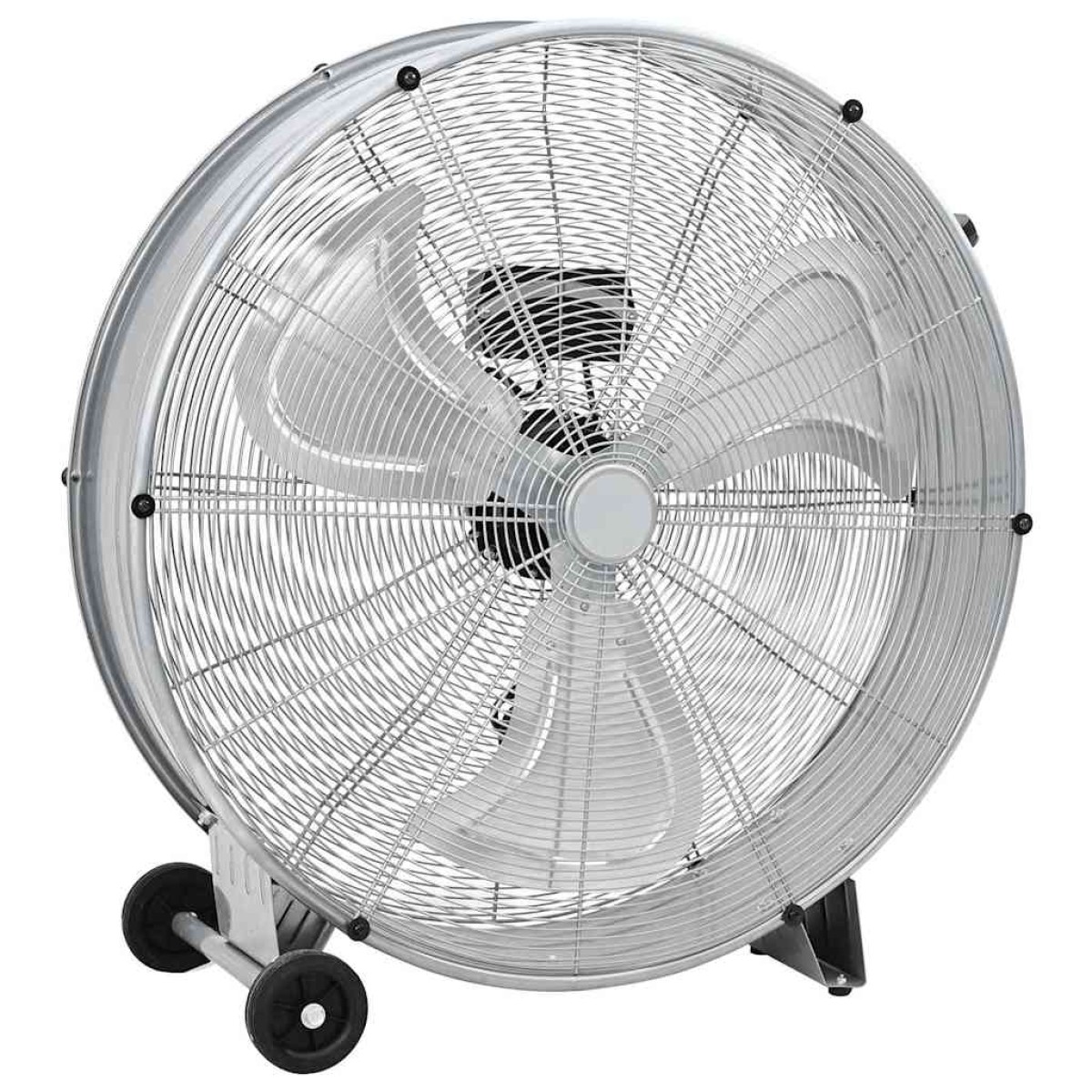 vidaXL Ανεμιστήρας τύπου τυμπάνου Ασημί 79 x 37 x 82 εκ. Αλουμίνιο