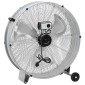 vidaXL Ανεμιστήρας τύπου τυμπάνου Ασημί 79 x 37 x 82 εκ. Αλουμίνιο