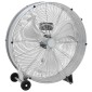 vidaXL Ανεμιστήρας τύπου τυμπάνου Ασημί 79 x 37 x 82 εκ. Αλουμίνιο