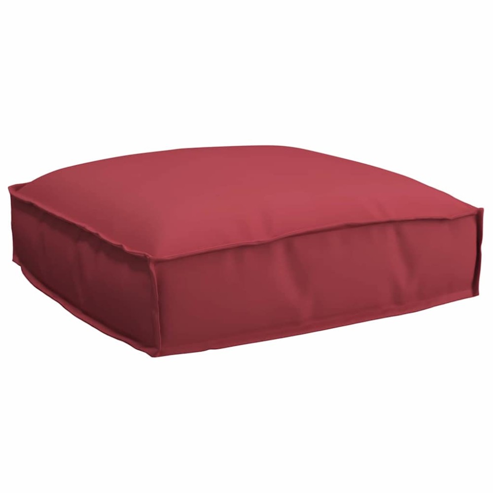 vidaXL Μαξιλάρι Κόκκινο 50 x 50 x 12 cm Ύφασμα Όξφορντ