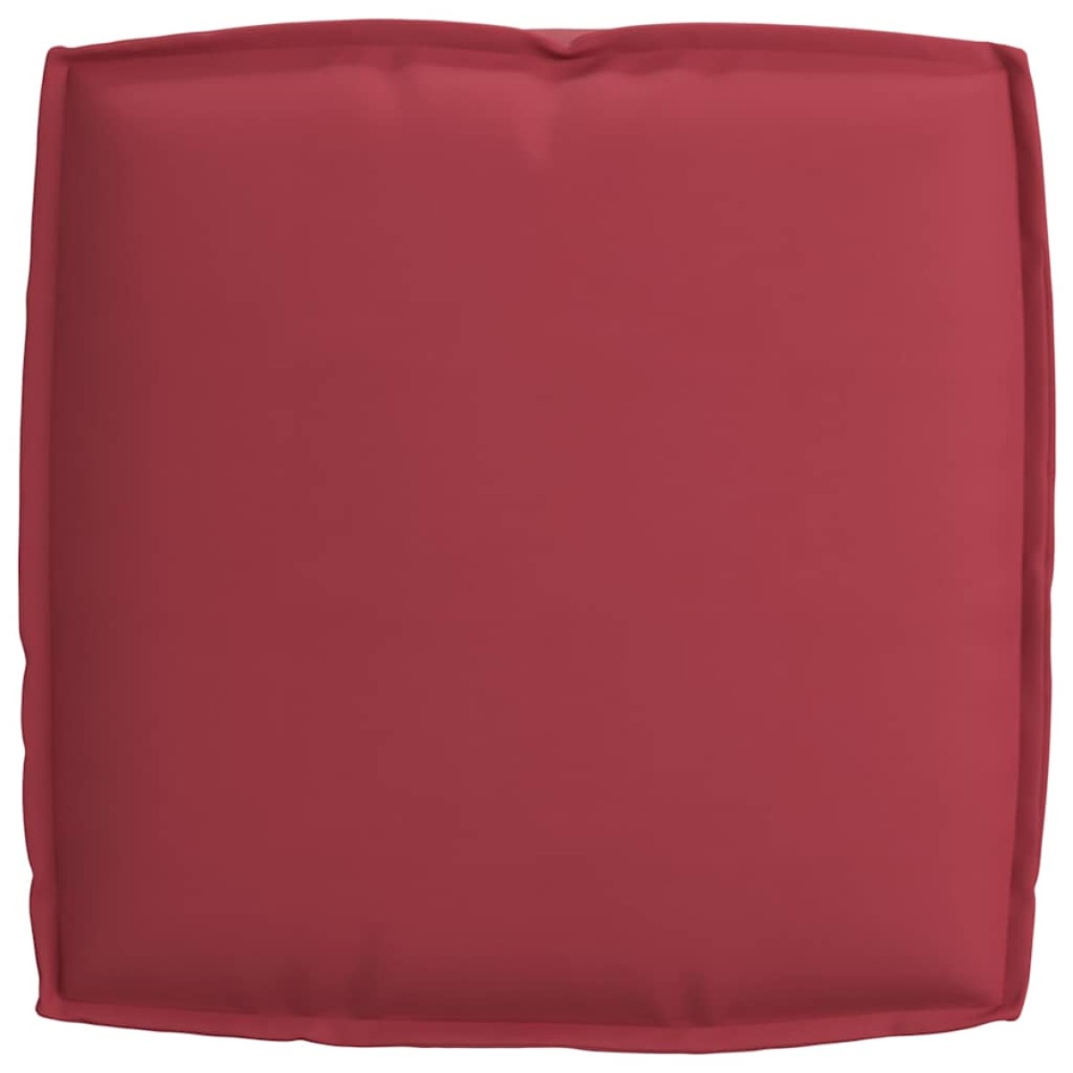 vidaXL Μαξιλάρι Κόκκινο 50 x 50 x 12 cm Ύφασμα Όξφορντ