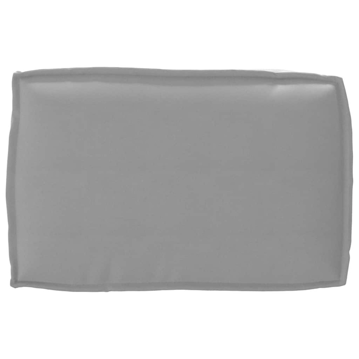 vidaXL Μαξιλάρι Γκρι 60 x 40 x 12 cm Ύφασμα Όξφορντ